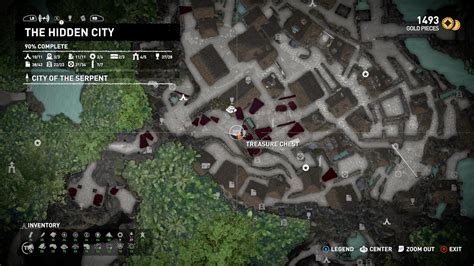 hidden city documents|The Hidden City relics, map and backpack locations.